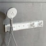 Смеситель для душа Hansgrohe RainSelect 15356400 c термостатом Белый Хром латунь встраиваемый