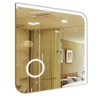 Зеркало Azario 70 CS00084316 с подсветкой с сенсорным выключателем и подогревом