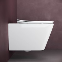 Унитаз Ceramicanova Metric CN3007 подвесной с сиденьем Микролифт фарфор подвесной