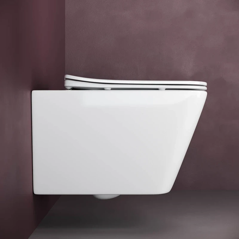 Унитаз Ceramicanova Metric CN3007 подвесной с сиденьем Микролифт фарфор подвесной