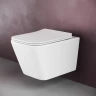 Унитаз Ceramicanova Metric CN3007 подвесной с сиденьем Микролифт фарфор подвесной