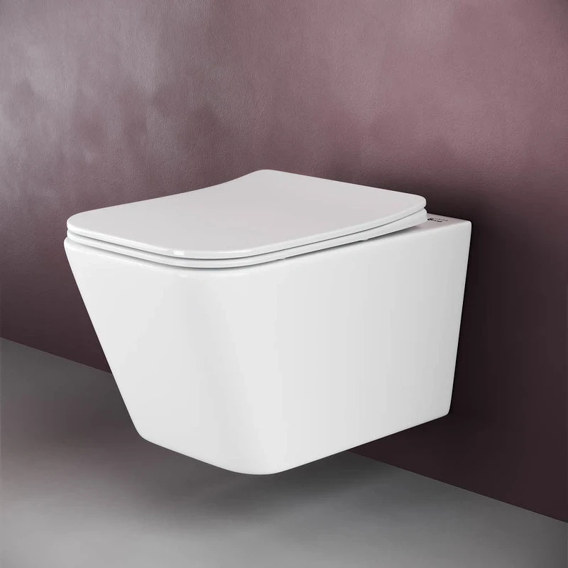 Унитаз Ceramicanova Metric CN3007 подвесной с сиденьем Микролифт фарфор подвесной