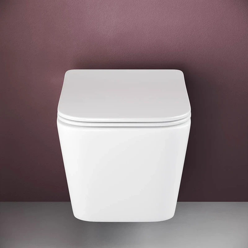 Унитаз Ceramicanova Metric CN3007 подвесной с сиденьем Микролифт фарфор подвесной