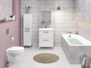 Зеркало Cersanit Melar 50 B-LU-MEL Белое МДФ / ЛДСП, стекло