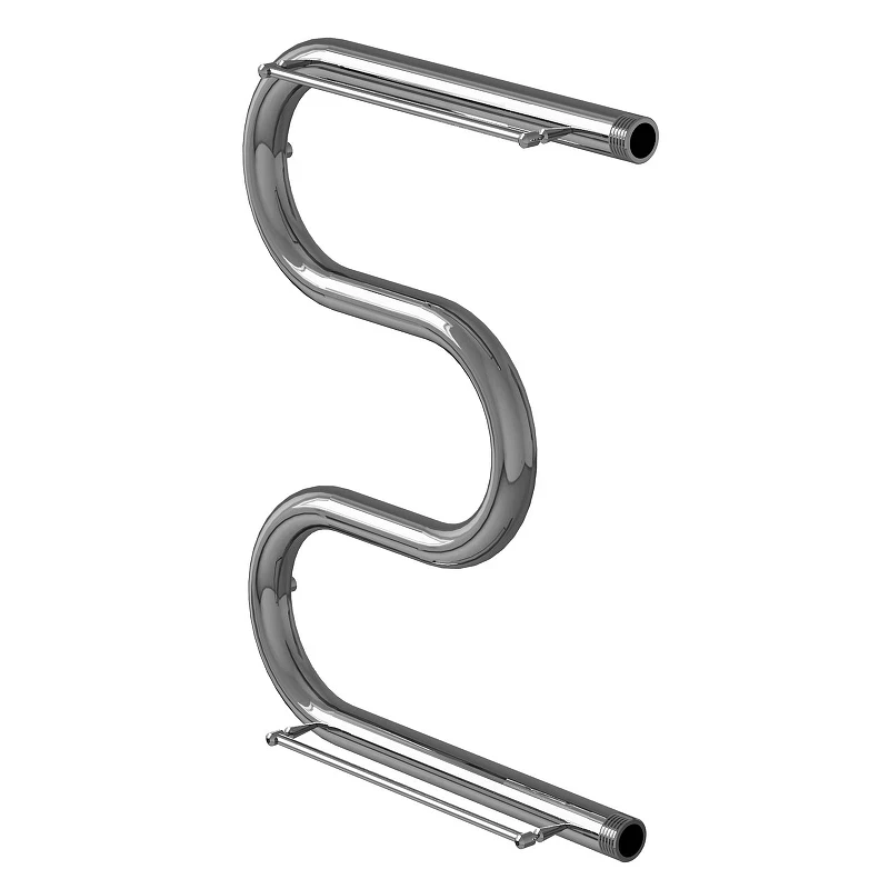 Водяной полотенцесушитель Mixline Simple M 50х40 556295 с полкой цвет Хром