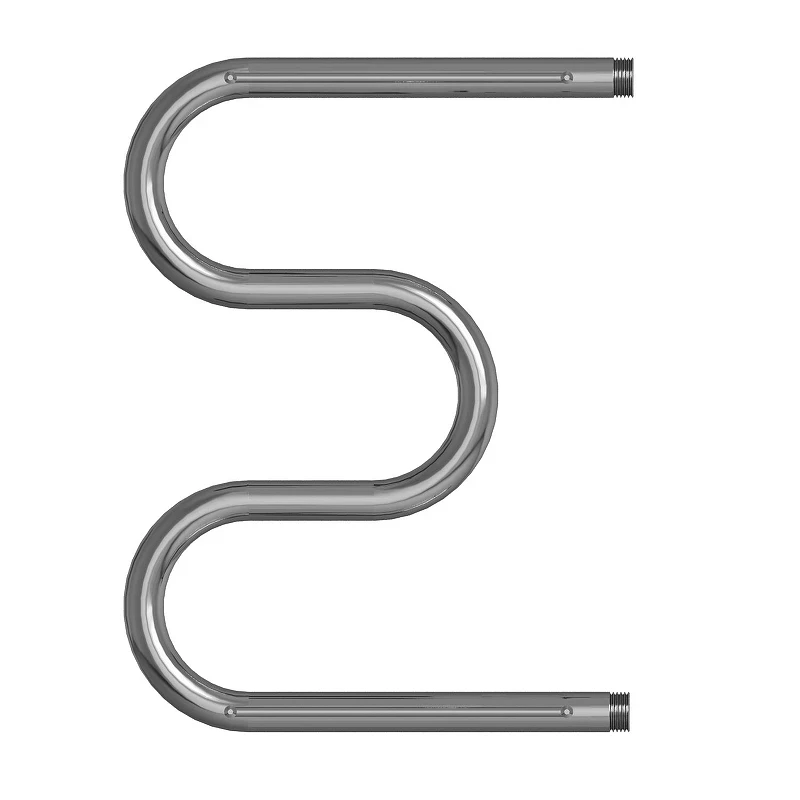 Водяной полотенцесушитель Mixline Simple M 50х40 556295 с полкой цвет Хром