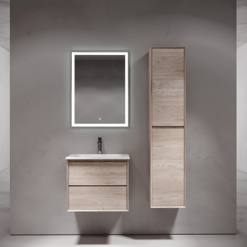 Тумба под раковину Sancos Marmi 2.0 60 MR2.060EG подвесная Дуб галифакс натуральный МДФ / ЛДСП