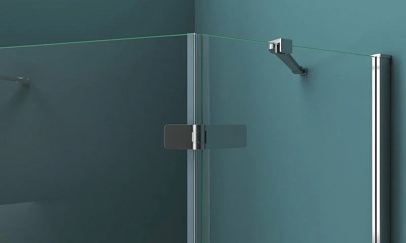 Душевой уголок BelBagno Kraft 90х90 KRAFT-P-1-90-C-Cr-R профиль Хром стекло прозрачное