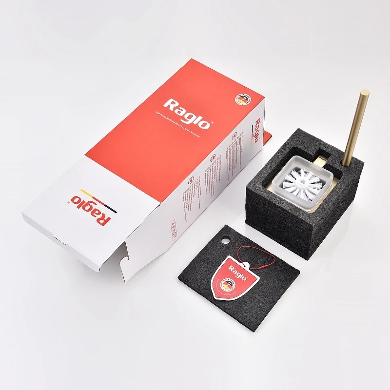 Ершик для унитаза Raglo R301.10.03 Золото матовое