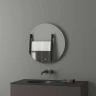 Зеркало Evoform Ledshine d60 BY 2653 с подсветкой 15 W - сенсорный выключатель - теплый белый свет стекло
