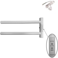 Электрический полотенцесушитель Маргроид Cook 190х110 Cook-1840-1049-9016R правый Белый матовый нержавеющая сталь