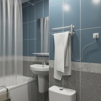 Электрический полотенцесушитель Маргроид Cook 190х110 Cook-1840-1049-9016R правый Белый матовый нержавеющая сталь
