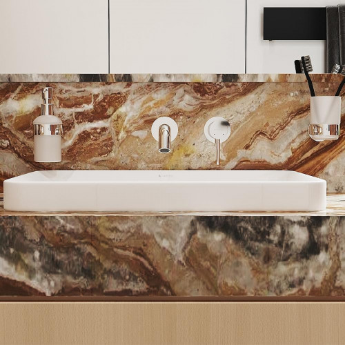 Смеситель для раковины Aqueduto CANO CAN0400 цвет Хром