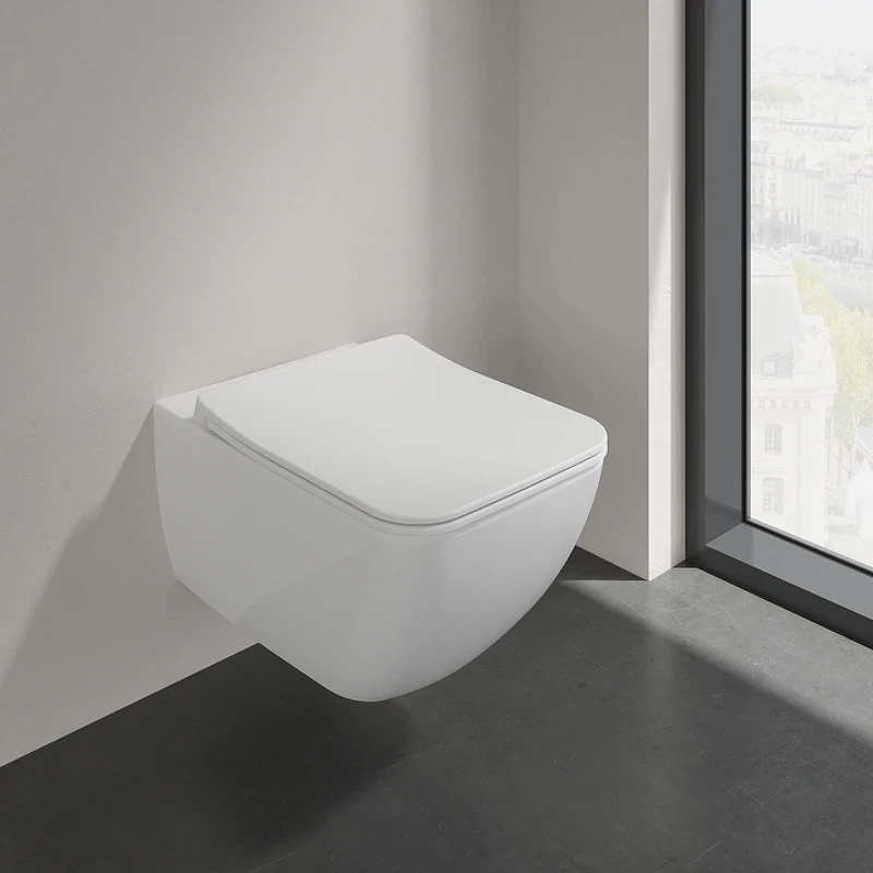 Унитаз Villeroy&Boch Venticello 4611RLR1 подвесной с сиденьем Микролифт