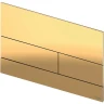 Клавиша смыва Tece Square II 9240839 для унитаза PVD Polished Gold Optic