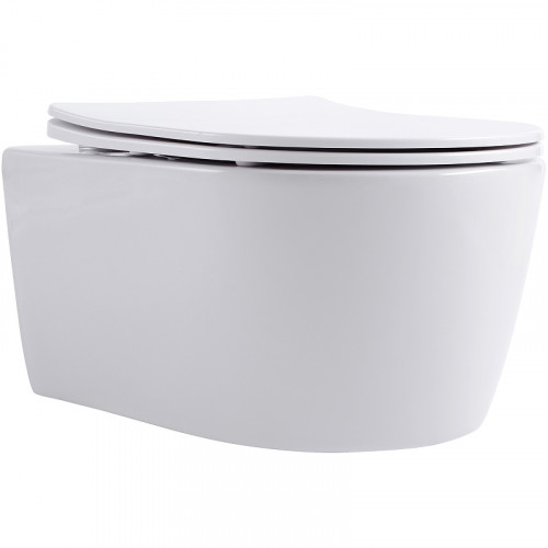 Унитаз Aquanet Smart W Rimless 276395 подвесной с сиденьем Микролифт фаянс подвесной
