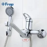 Смеситель для ванны Frap H03 F2203 универсальный Хром латунь на стену