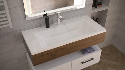 Раковина Stella Polar Лира 100 SP-00001907 цвет Белый