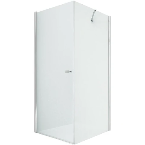 Душевой уголок New Trendy New Soleo Chrome 100х110 D-0142A/D-0150B профиль Хром стекло прозрачное