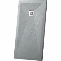 Душевой поддон из искусственного камня Vincea 100x90 VST-4SR9010G Серый