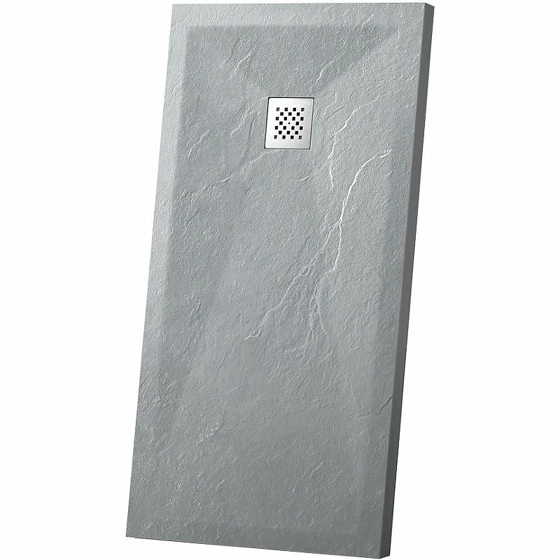 Душевой поддон из искусственного камня Vincea 100x90 VST-4SR9010G Серый