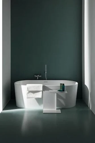 Ванна из искусственного камня Laufen Val 160x75 2.3028.2.000.000.1 Белая