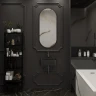 Раковина Wellsee Clermont 43 302607000 цвет Черный матовый