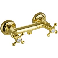 Смеситель для душа Migliore Lady 18853 Золото латунь на стену