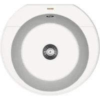 Кухонная мойка Florentina Эльба-555 20.145.C0555.201 Жасмин искусственный камень (литьевой мрамор) встраиваемый