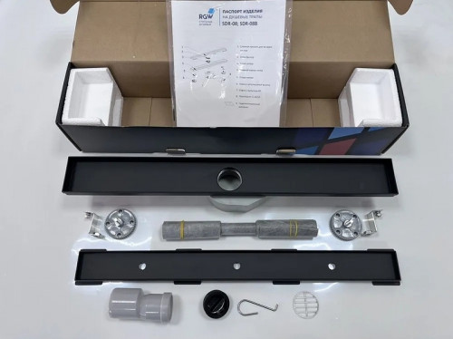 Душевой лоток RGW SDR-08B-60 21210860-014 под плитку