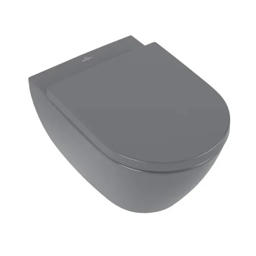 Унитаз Villeroy&Boch Subway 2.0 5614R0I4 подвесной цвет Graphite без сиденья