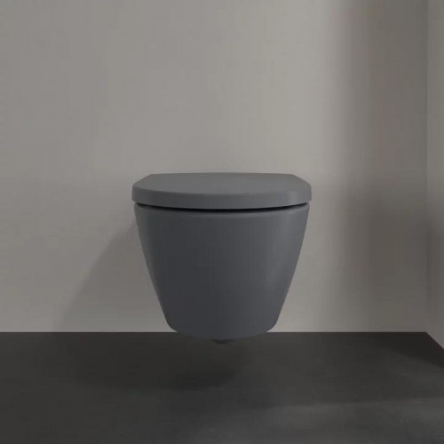 Унитаз Villeroy&amp;Boch Subway 2.0 5614R0I4 подвесной цвет Graphite без сиденья