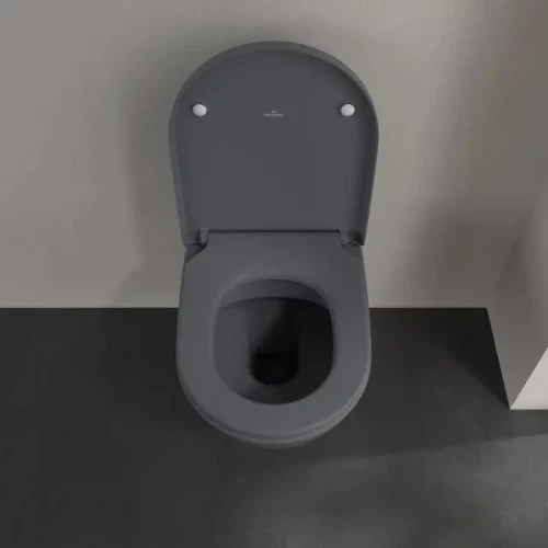 Унитаз Villeroy&Boch Subway 2.0 5614R0I4 подвесной цвет Graphite без сиденья