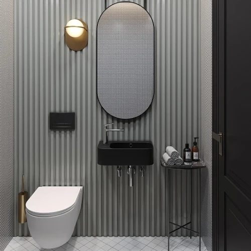 Раковина Lavinia Boho Bathroom Sink 45 L 33311060 цвет Черный матовый