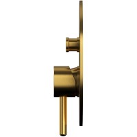 Смеситель для душа Whitecross Y brushed gold Y1235GLB Брашированное золото латунь встраиваемый