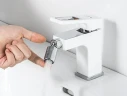 Смеситель для биде Gappo G17-8 G5017-8 Белый Хром латунь