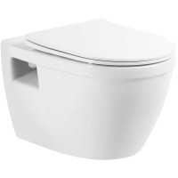 Унитаз BelBagno Loto BB070CHR/SC подвесной с сиденьем Микролифт фаянс подвесной