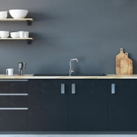 Смеситель для кухни Swedbe Selene 7140 Хром латунь