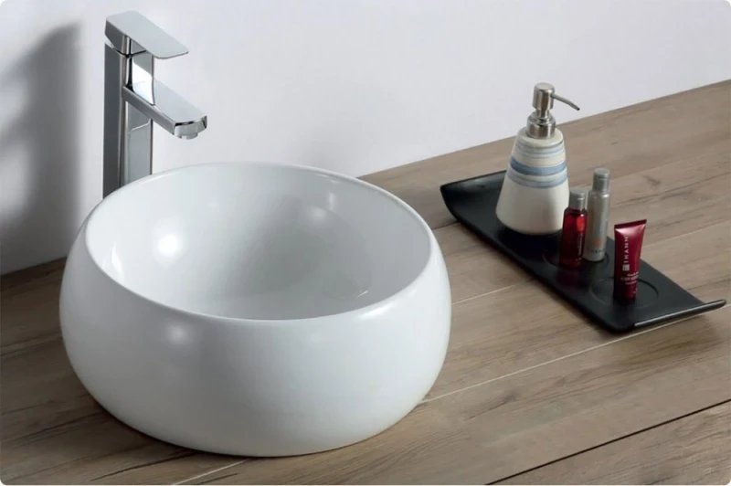 Раковина-чаша BelBagno 40 BB1065 Белая фаянс накладная