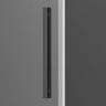 Душевой уголок Vincea Soft 130x80 VSR-3SO8013CLGM профиль Вороненая сталь стекло прозрачное