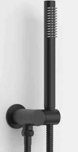 Душевая система Berges Ventas 2R Black 073004 Черная матовая латунь встраиваемый