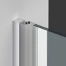 Душевая дверь Vincea Alpha 100 VDP-3AL100MT профиль Хром стекло текстурное
