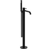 Смеситель для ванны Raiber Graceful RPB-010 Черный матовый латунь на пол