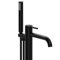 Смеситель для ванны Raiber Graceful RPB-010 Черный матовый латунь на пол