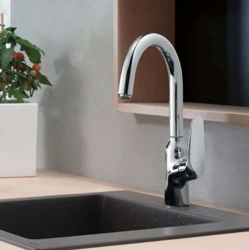 Смеситель для кухни Hansgrohe Focus M421-H220 71802000 Хром латунь