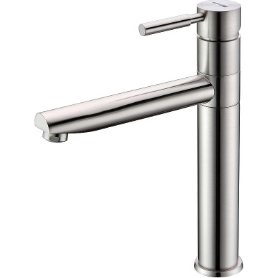 Смеситель для кухни WasserKRAFT Wern 4207 Хром матовый латунь