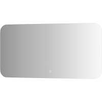 Зеркало Defesto Opti 100x50 DF 2805SH с подсветкой 28W-4500К/Сенсорный выключатель/Нейтральный белый свет
