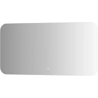 Зеркало Defesto Opti 100x50 DF 2805SH с подсветкой 28W-4500К/Сенсорный выключатель/Нейтральный белый свет