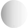 Зеркало Defesto Opti 80x80 DF 2855R с подсветкой 25W-3000К/ИК - выключатель/Теплый белый свет
