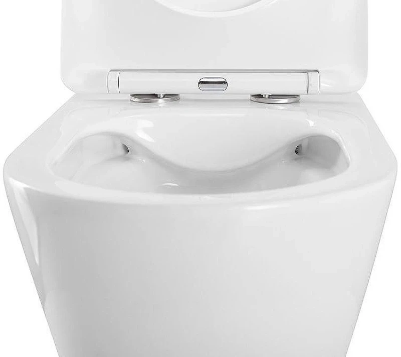 Унитаз Art&Max Romantic AM213CHR/SC подвесной с сиденьем Микролифт